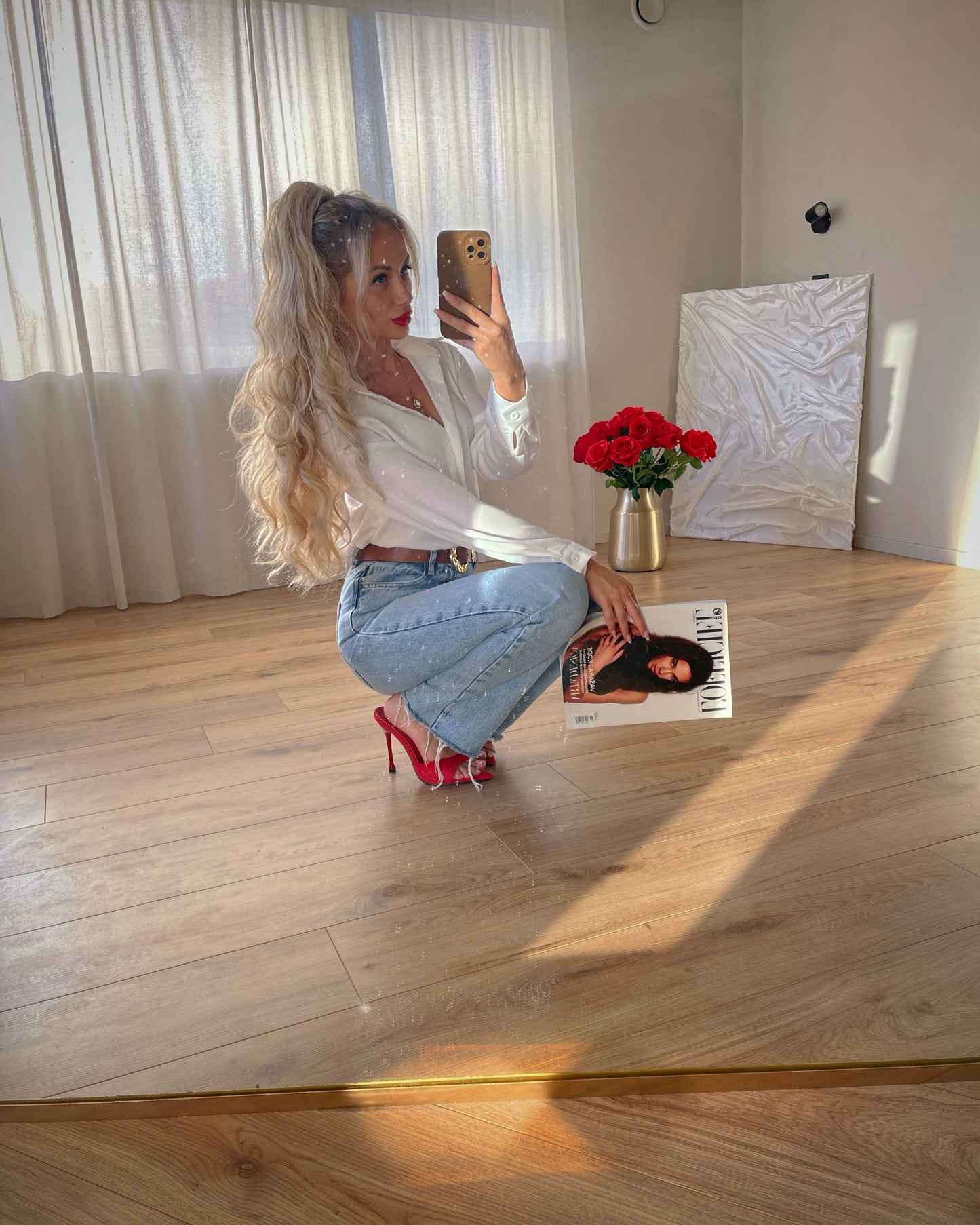 Dolly ponytail