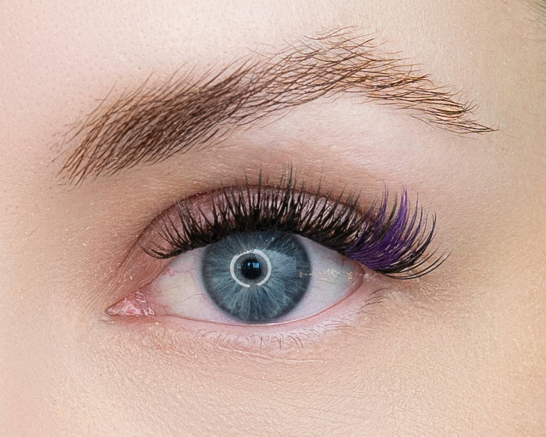 Colored lashes