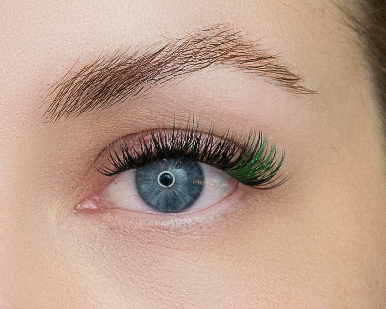 Colored lashes