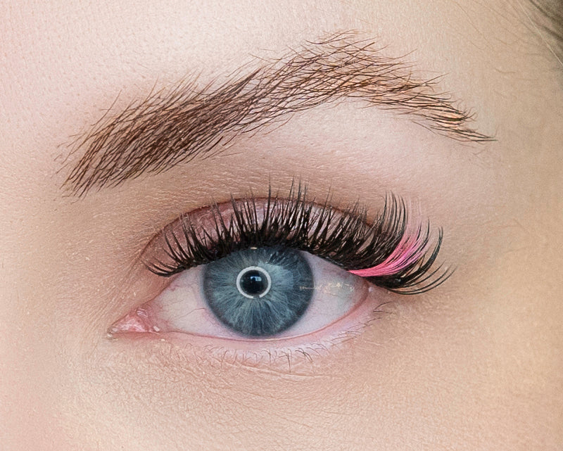 Colored lashes