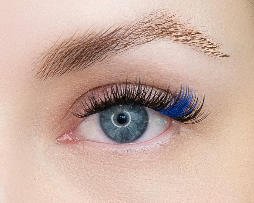 Colored lashes